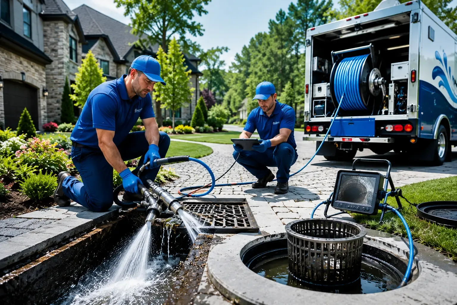 Local outdoor drain cleaning professionals in Montrose, IL